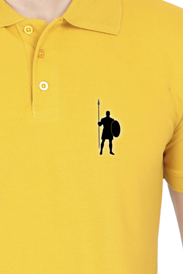 Male Polo Half Sleeve Black S